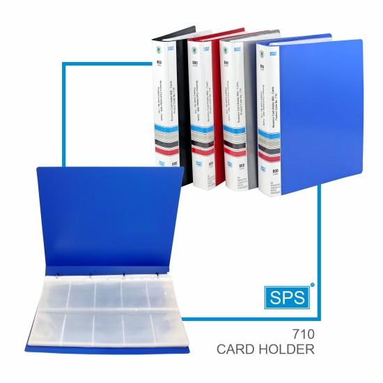 Binder clip deals business card holder